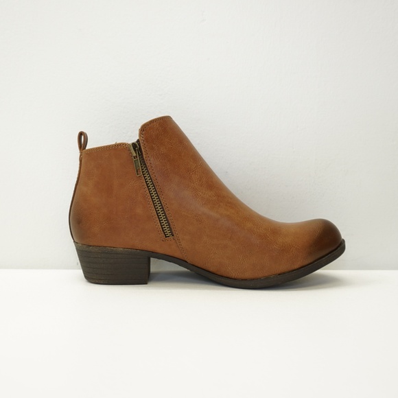 New @titude Ankle Boot Bootie Chestnut Brown 9.5 - Picture 5 of 8